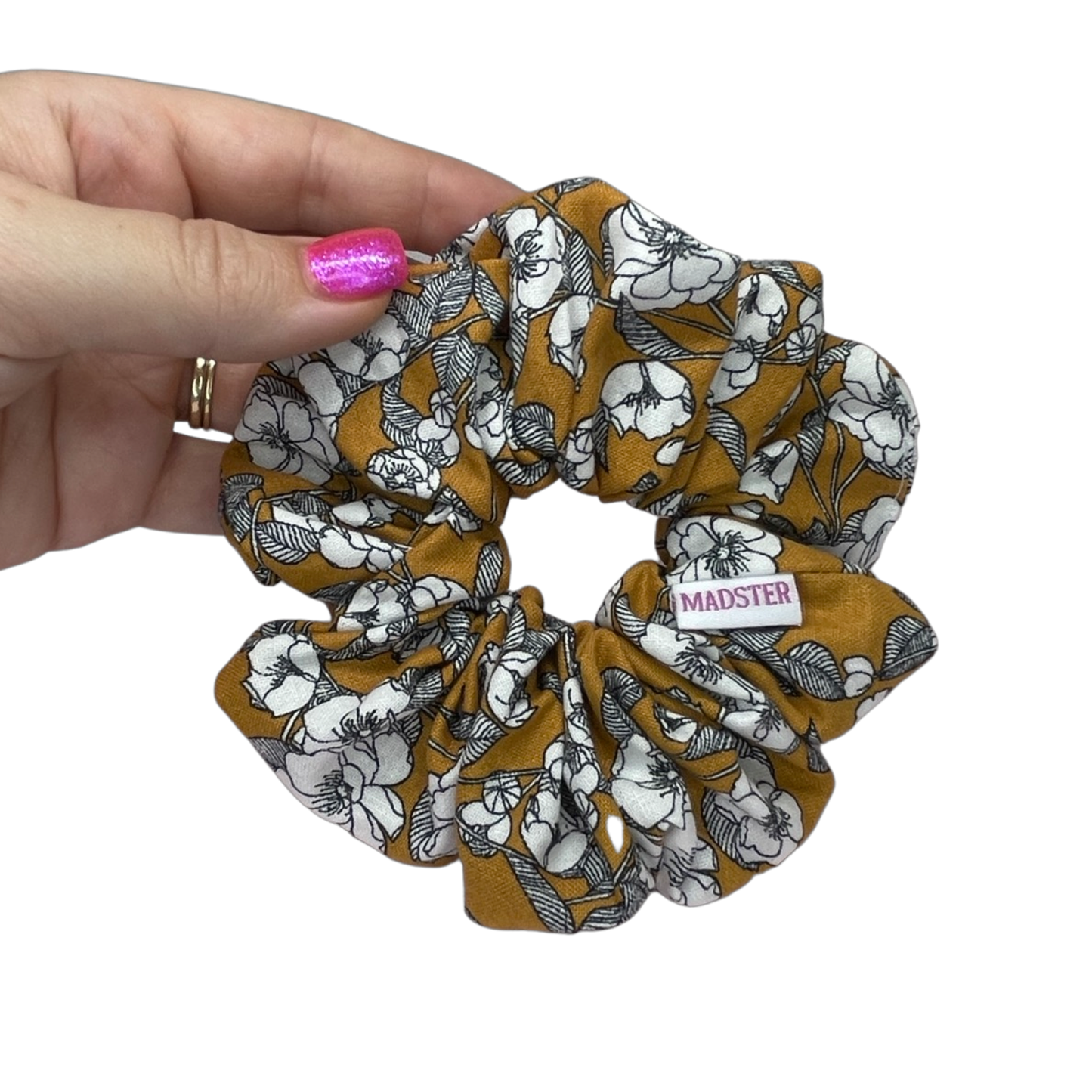 Floral Scrunchies - Sand