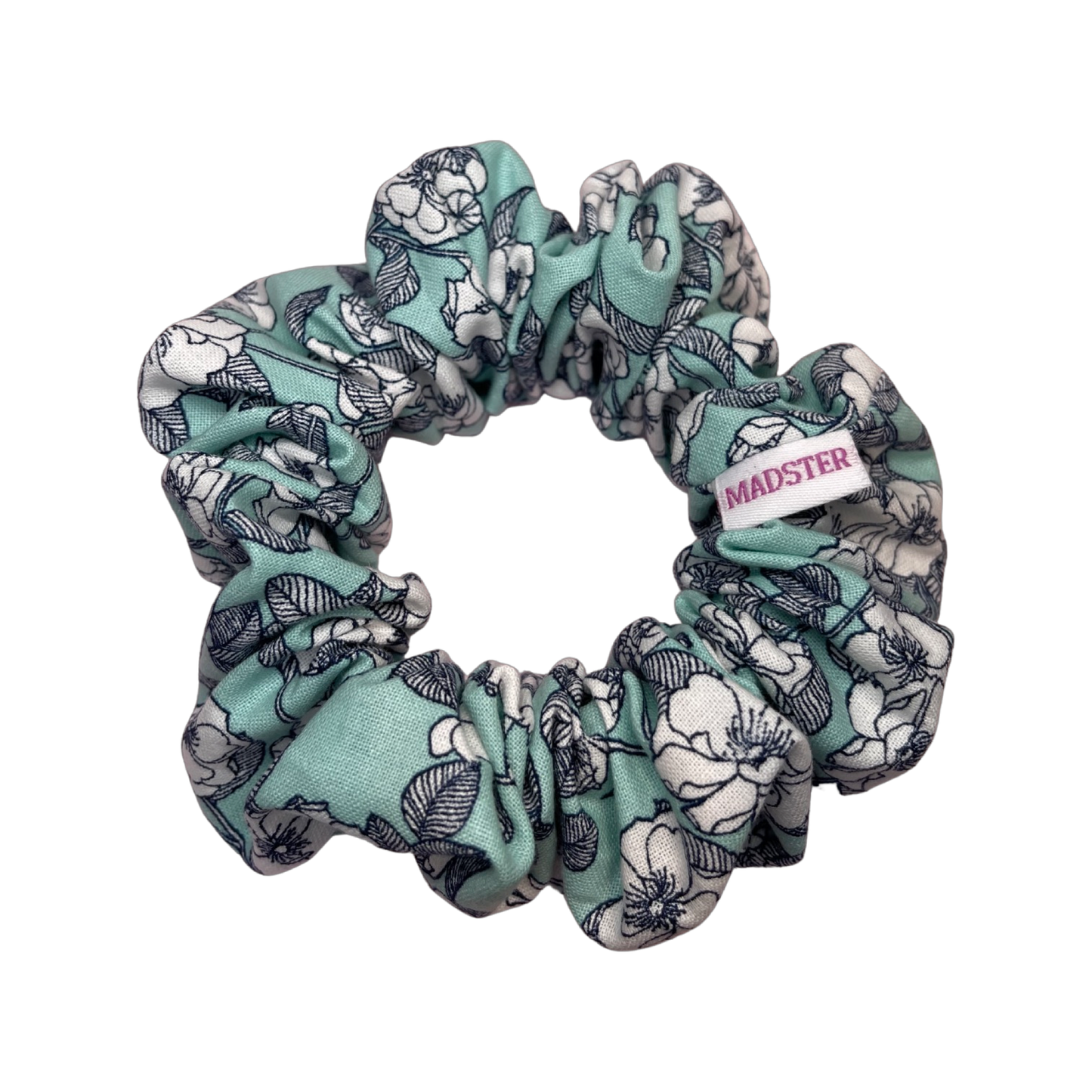 Floral Scrunchies - Mint