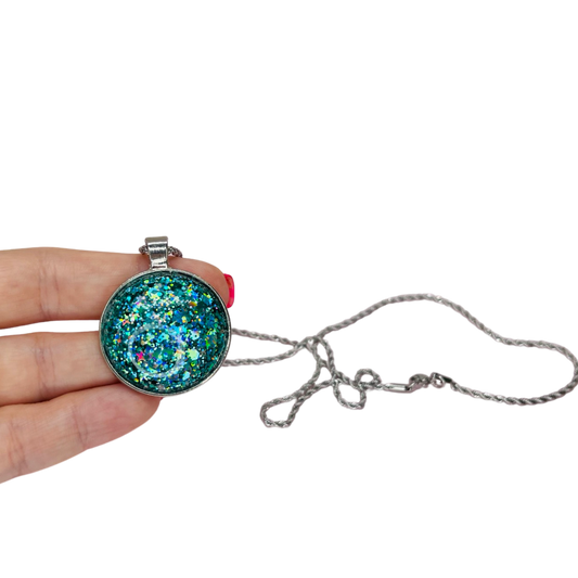 Emerald Pendant Necklace